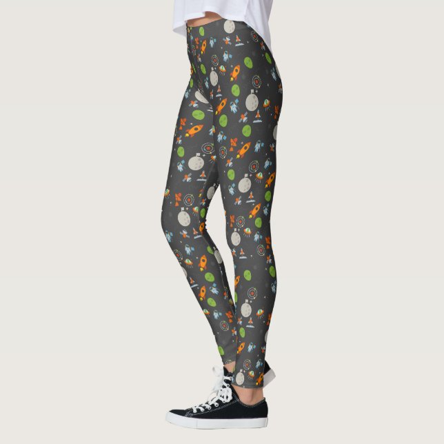 Space Pattern Leggings (Left)