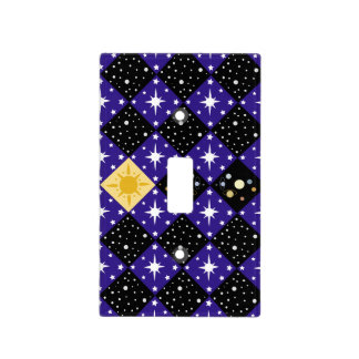 Space Pattern Light Switch Cover