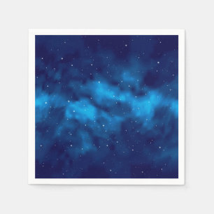 Space pattern napkins