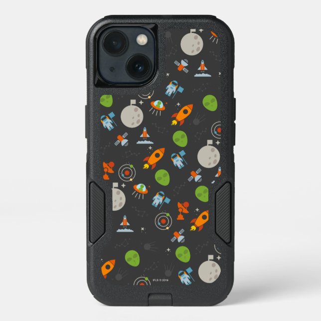 Space Pattern Otterbox iPhone Case (Back)