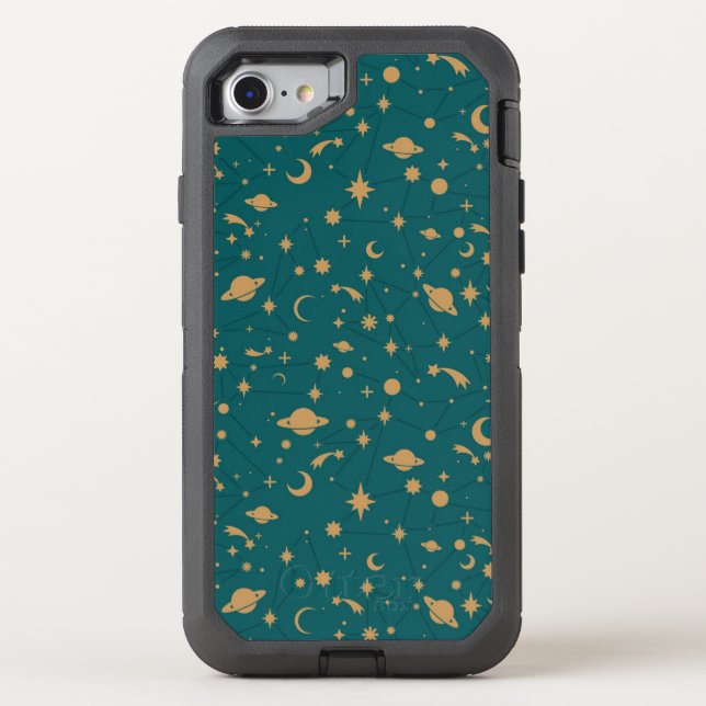 Space pattern otterbox iPhone case (Back)