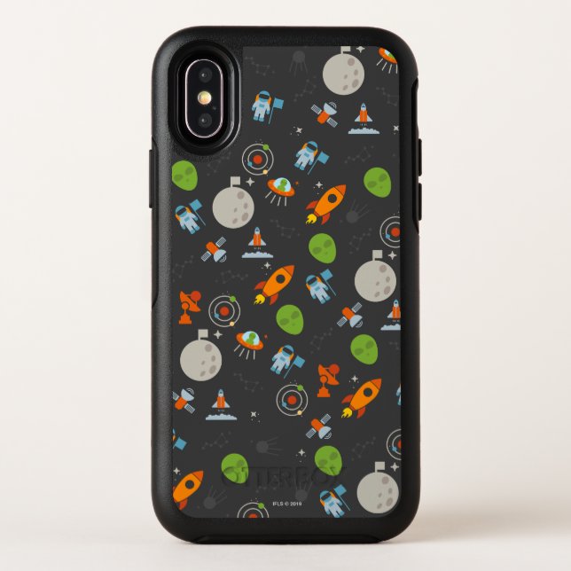 Space Pattern Otterbox iPhone Case (Back)