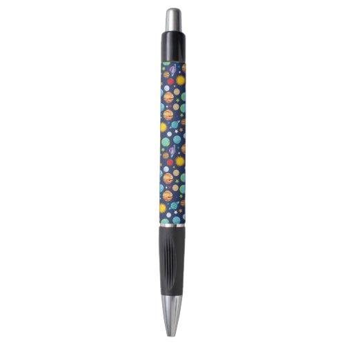 Space Pattern Planets Stars Cosmos Galaxy Pen