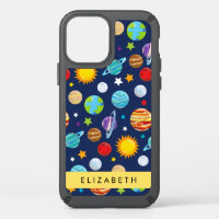 Space Pattern, Planets, Stars, Cosmos, Your Name