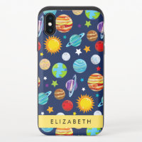 Space Pattern, Planets, Stars, Cosmos, Your Name