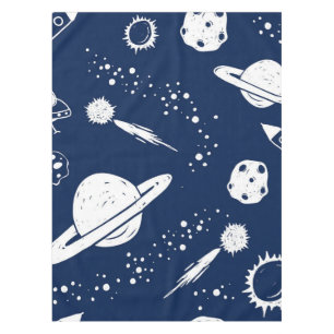 Space pattern tablecloth