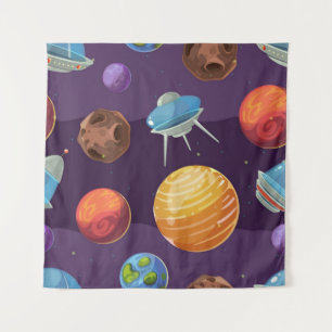 Space pattern tapestry