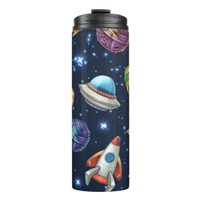 Space pattern thermal tumbler (Front)