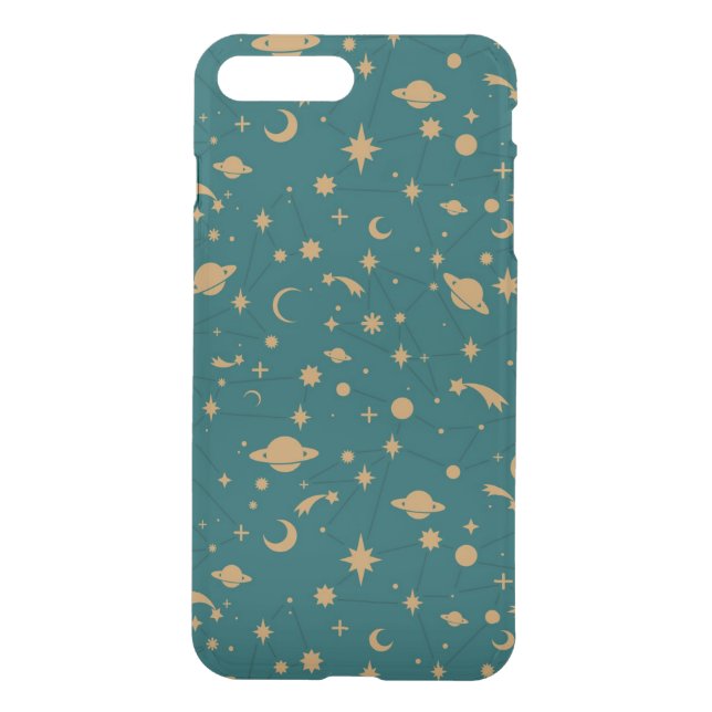 Space pattern uncommon iPhone case (Back)