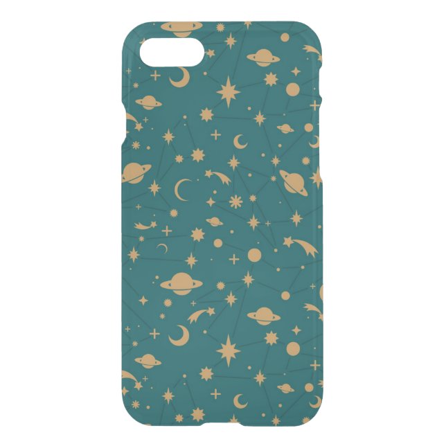 Space pattern uncommon iPhone case (Back)