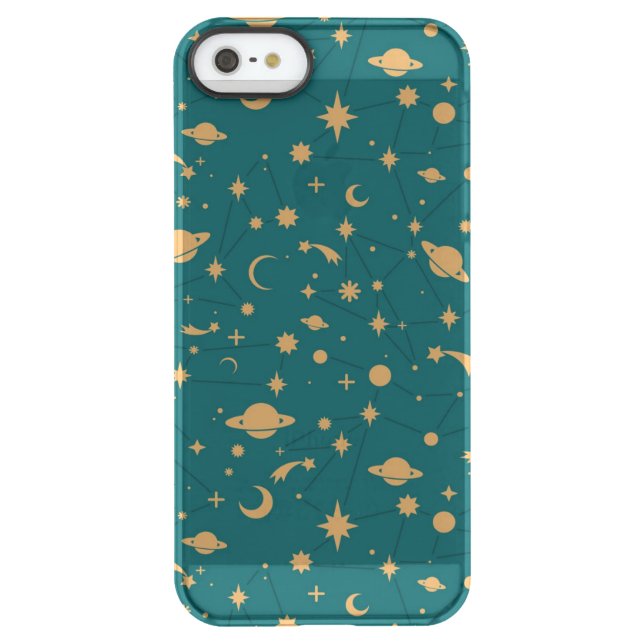 Space pattern uncommon iPhone case (Back)