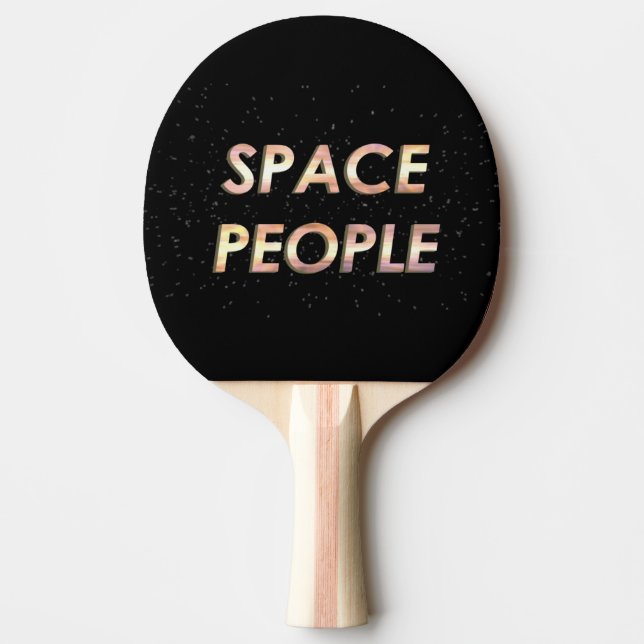 Space People - The Ping Pong Paddle! Ping-Pong Paddle (Front)