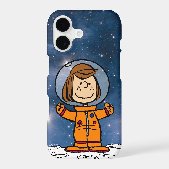 SPACE | Peppermint Patty Astronaut Iphone Case (Back)