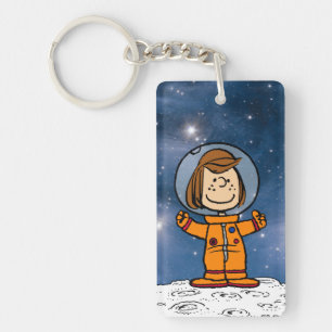 SPACE   Peppermint Patty Astronaut Keychain