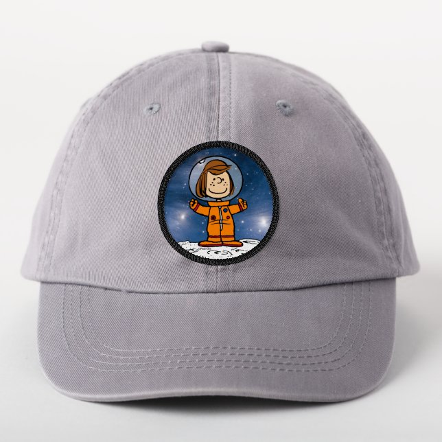 SPACE | Peppermint Patty Astronaut Patch (On Headwear)