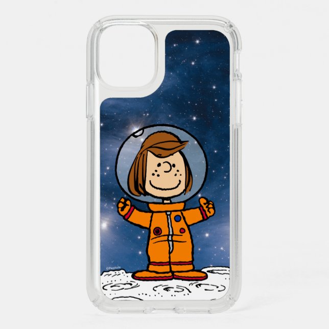 SPACE | Peppermint Patty Astronaut Speck iPhone 11 Case (Front)