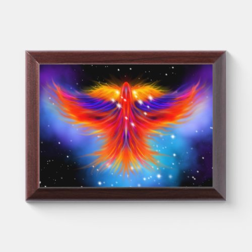 Space Phoenix Nebula Award Plaque