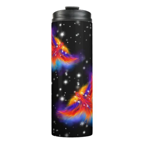 Space Phoenix Nebula Thermal Tumbler