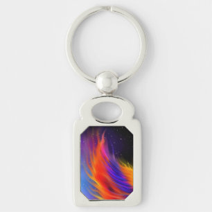 Space Phoenix Wing Keychain