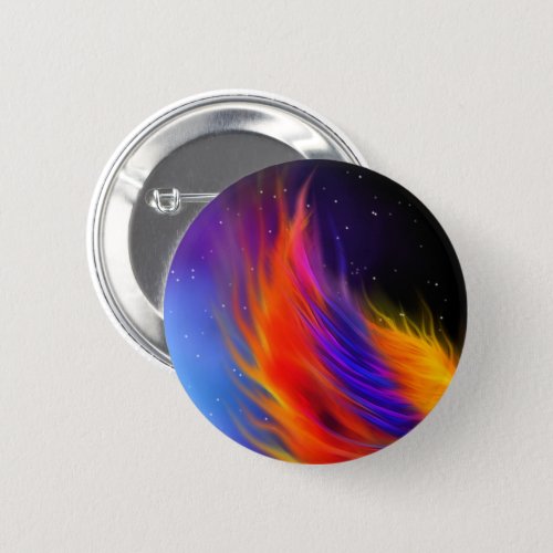 Space Phoenix Wings Button