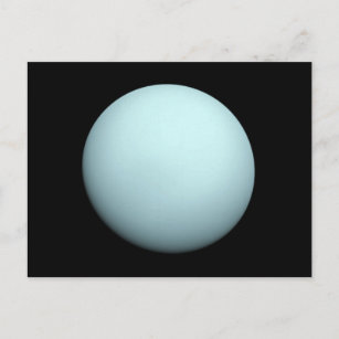 Space Photo of the Planet Uranus Postcard
