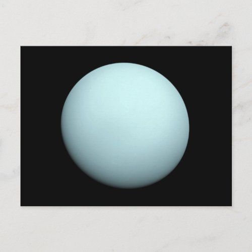 Space Photo of the Planet Uranus Postcard