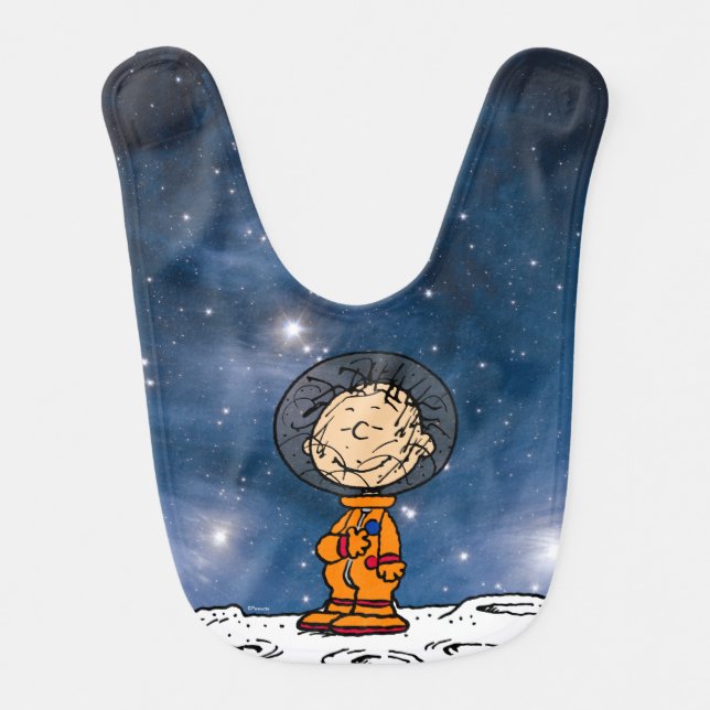 SPACE | Pigpen Astronaut Baby Bib (Front)