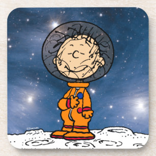 SPACE Pigpen Astronaut Beverage Coaster