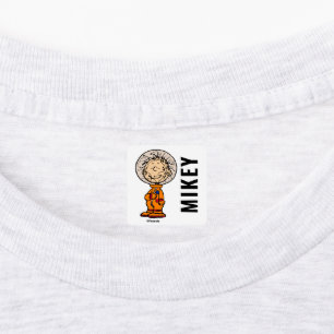 SPACE Pigpen Astronaut Kids' Labels