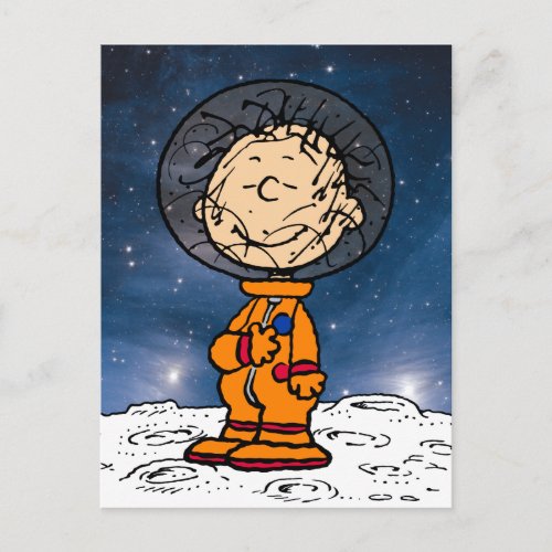 SPACE  Pigpen Astronaut Postcard