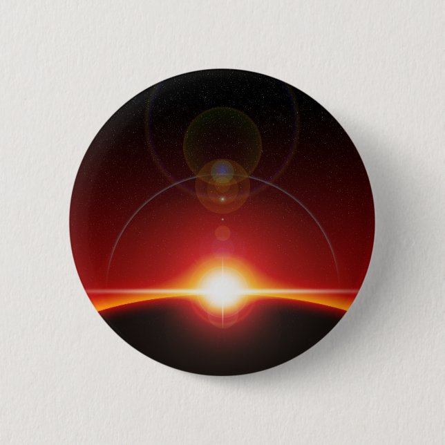 Space Pinback Button (Front)