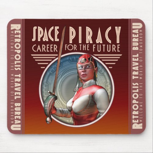 Space Piracy Mouse Pad