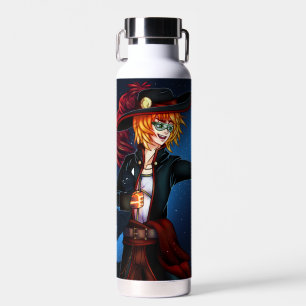 Space Pirate and Space Cat Water Bottle