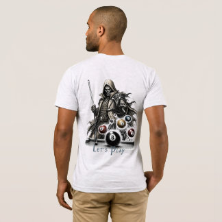 Space Pirate Pool Player T-Shirt