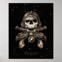 Space Pirate (rayguns) poster (16x20