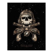 Space Pirate (rayguns) poster (16x20")