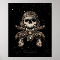 Space Pirate (rayguns) poster (16x20")