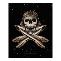 Space Pirate (rockets) poster (16x20")