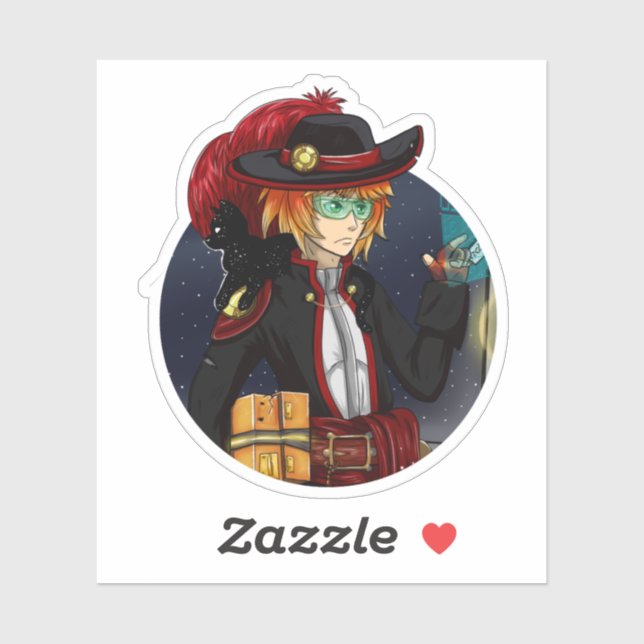 Space Pirate Sticker (Sheet)
