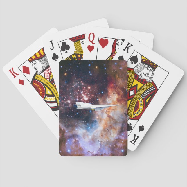 Space  playing cards (Back)