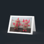 Space Potato Couple Blank Greeting Card<br><div class="desc">A quirky couple of space potatoes ...  the perfect card for a non-traditional couple,  friends,  brother and sister,  or mom and dad,  or anyone who appreciates something a little bit weird and different.</div>