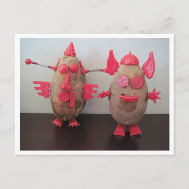 Space Potatoes Postcard (Front)