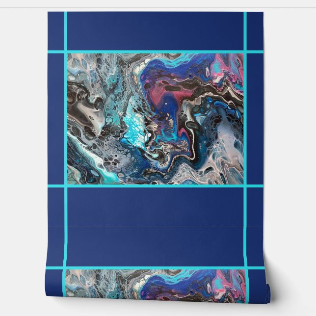 Space pouring wallpaper  (Unrolling)