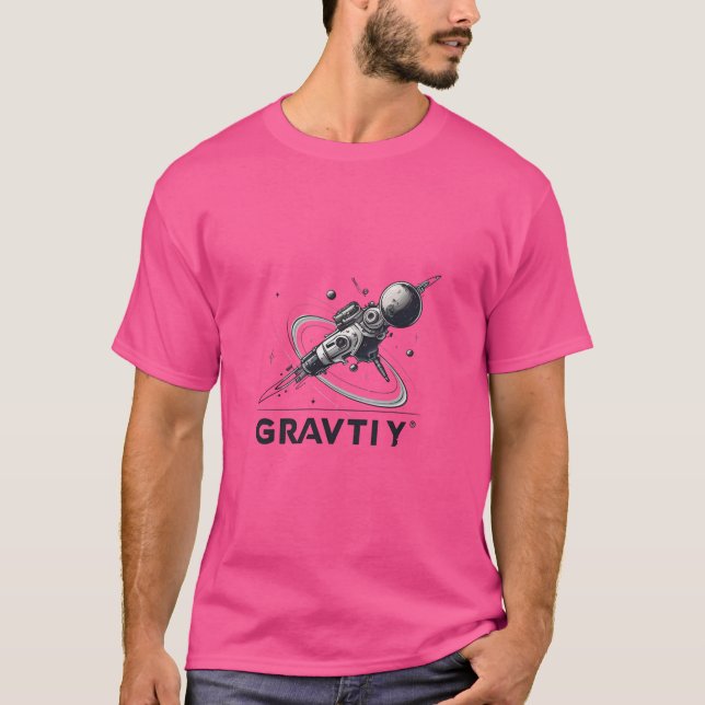 Space Probe Trajectory T-Shirt (Front)