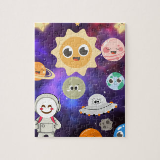  space puzzzle box for kids  jigsaw puzzle