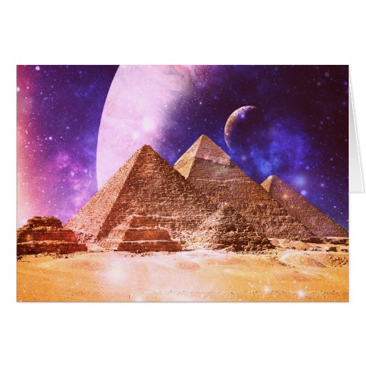 Space Pyramids Cards (Front Horizontal)