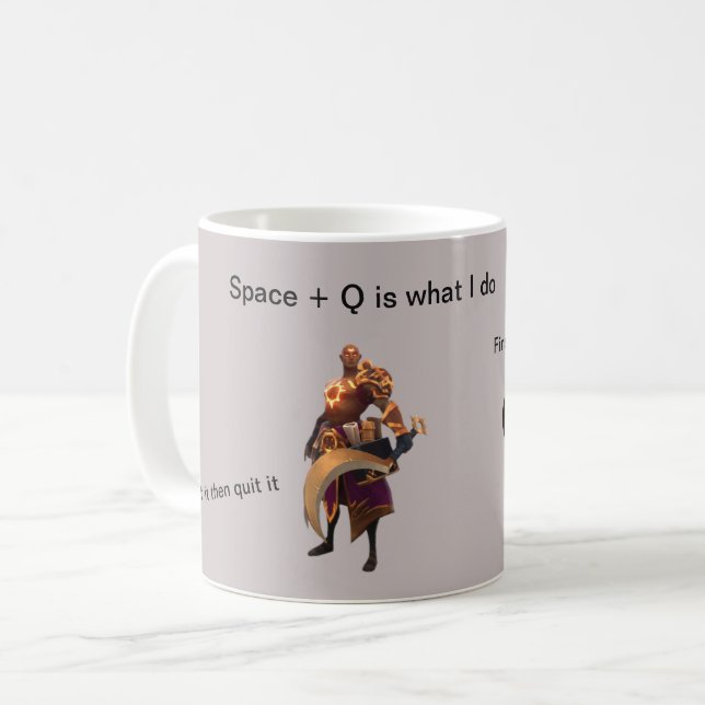 Space+Q Sirius Meta Mug (Front Left)