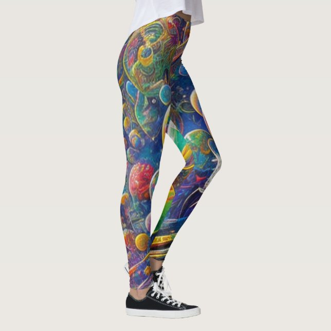 Space Race leggings (Right)