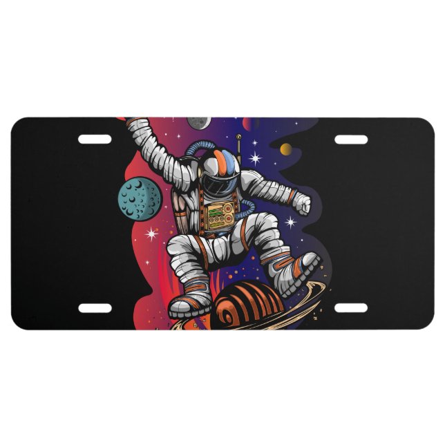 Space Ride License Plate (Front)