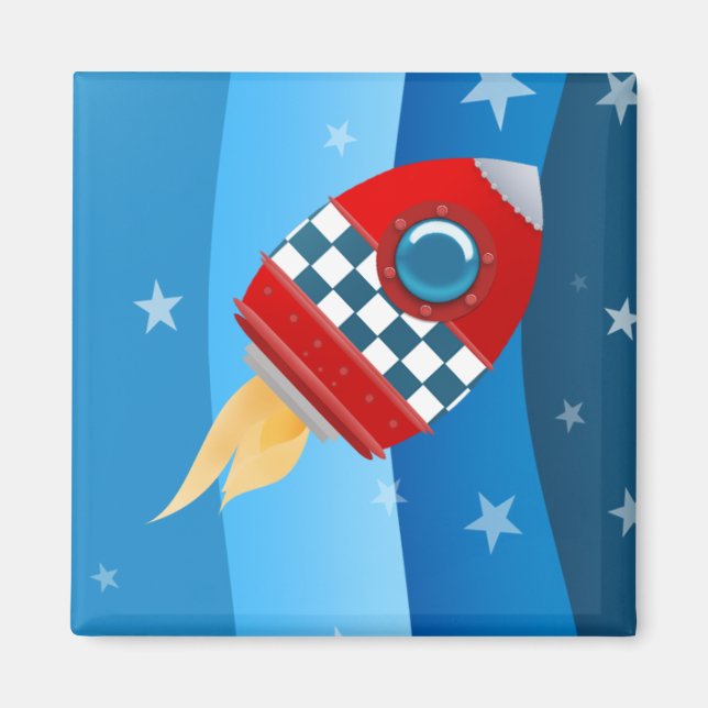 Space Rocket - magnets (Front)